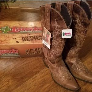 Laredo Women’s Cowgirl Boots size 9.5 Brand New